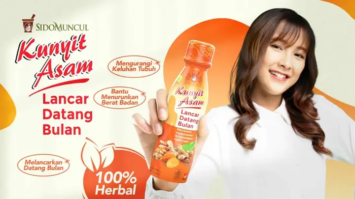 kunyit asam lancar datang bulan